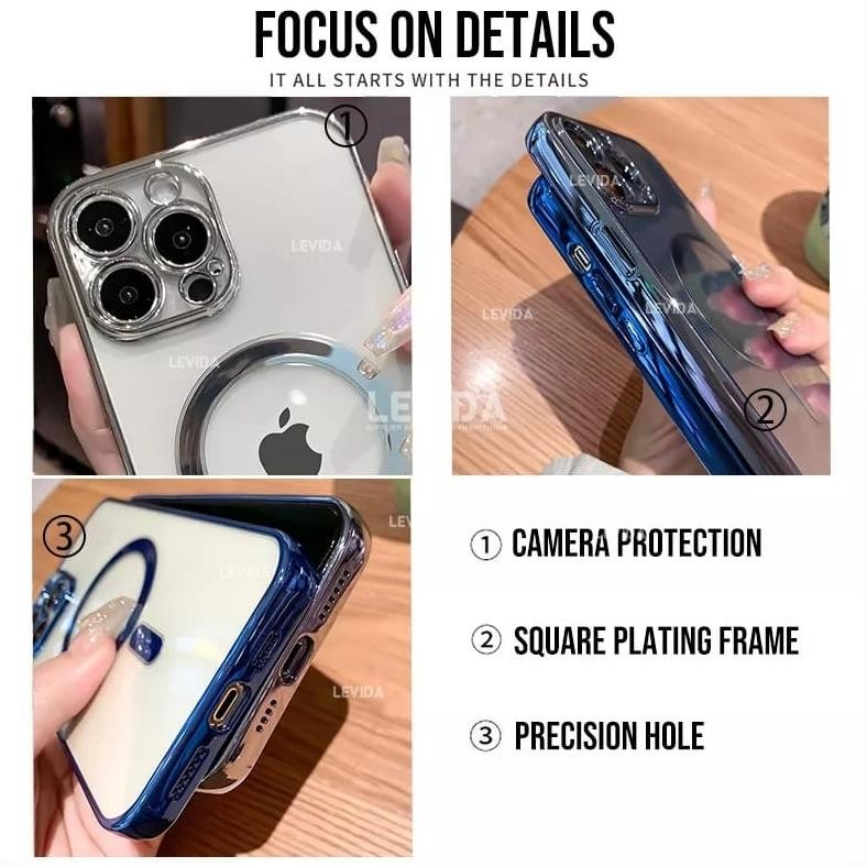 Magnetic Case Softcase Pelindung Magnetik mewah untuk Iphone 11 Iphone 11 Pro Iphone 11 Pro Max Ipho