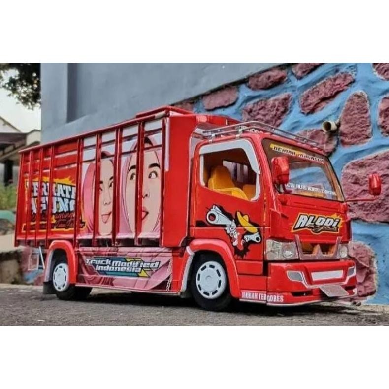 PROMO HOT MINIATUR TRUK OLENG PERMATA AGUNG TERVIRAL 2023 TREK TRAK TRUK TRUCK KENDARAAN MAINNAN ANA