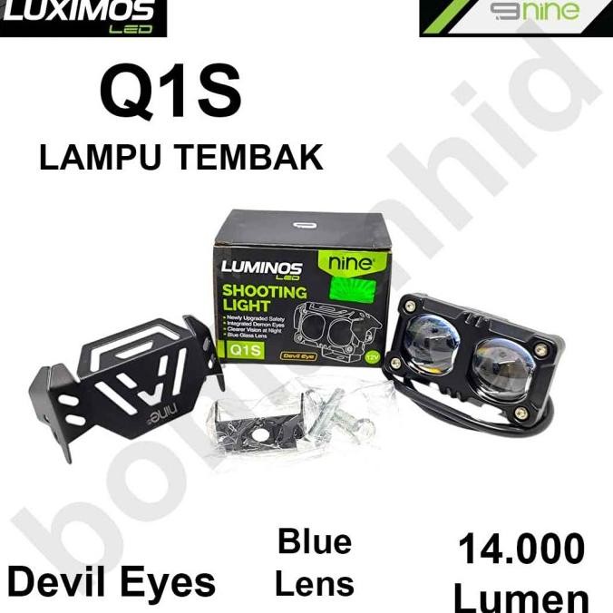 Lampu LED Tembak Sorot LUMINOS Q1 Projektor Laser 3Mode 5000Lumen Grs