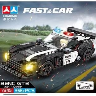 Brick mobil sport famous car /sembo block mobil balap