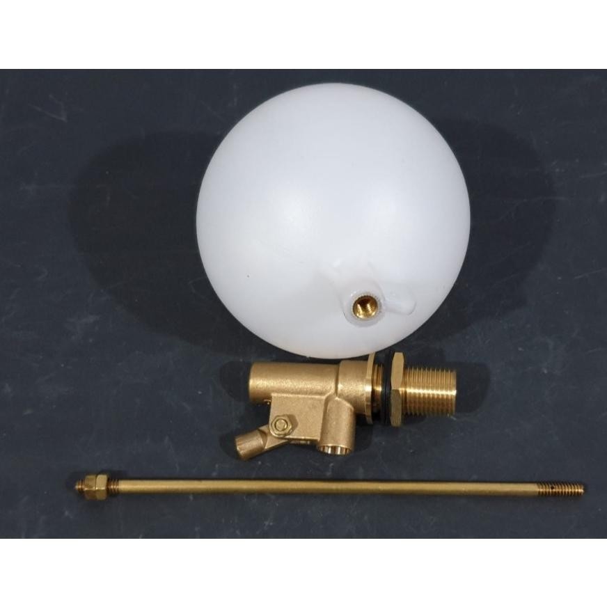 Pelampung Bola Kuningan 1/2"Hioshi