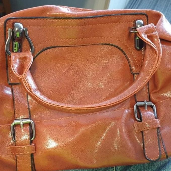 tas jinjing handbag travel kerja ibu wanita cewek besar muat banyak kerja kantoran guru import brand