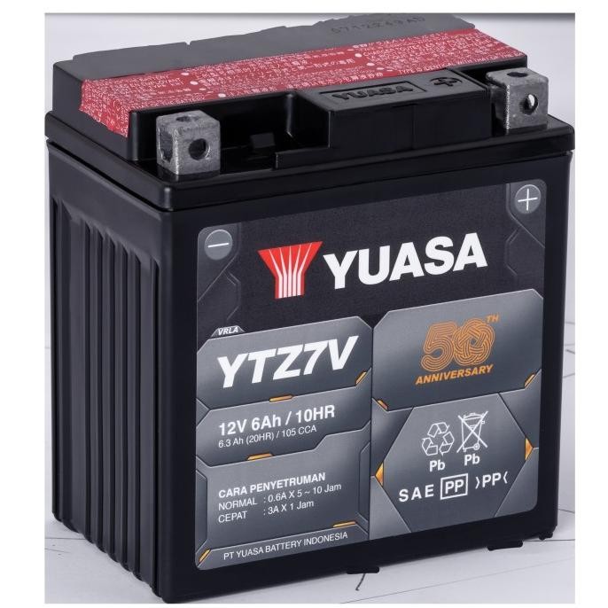 Aki Motor Yuasa YTZ7V (Nmax, Aerox, Lexi)