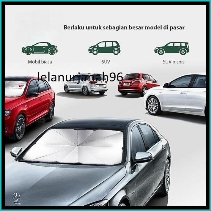 PAYUNG PELINDUNG ANTI PANAS MOBIL KACA DEPAN / UMBRELLA SUNSHADE/PAYUNG MOBIL ANTI PANAS