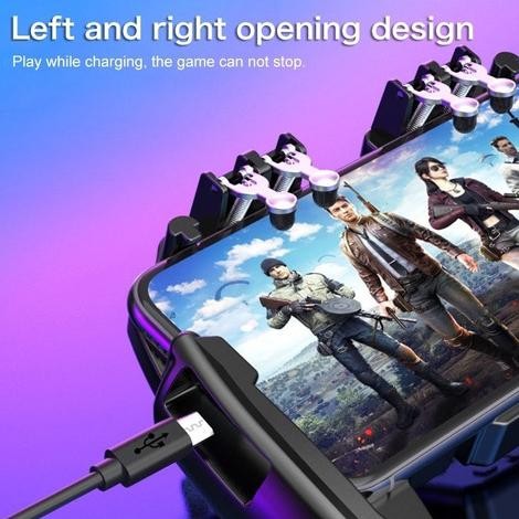 PG Original MEMO AK77 AK88 Gamepad Cooler 6 Fingerplay Pendingin HP Gamepad R1 L1 R2 L2