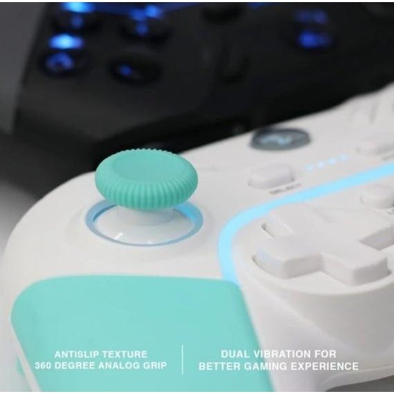 Rexus Daxa Asteria AX1 Wireless Gamepad Joystick-White-mint free OTG