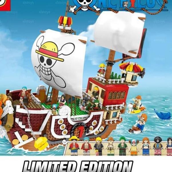 [KODE E76E0] Brick SY 6299 One Piece Thousand Sunny Ship Mini Size 432pcs