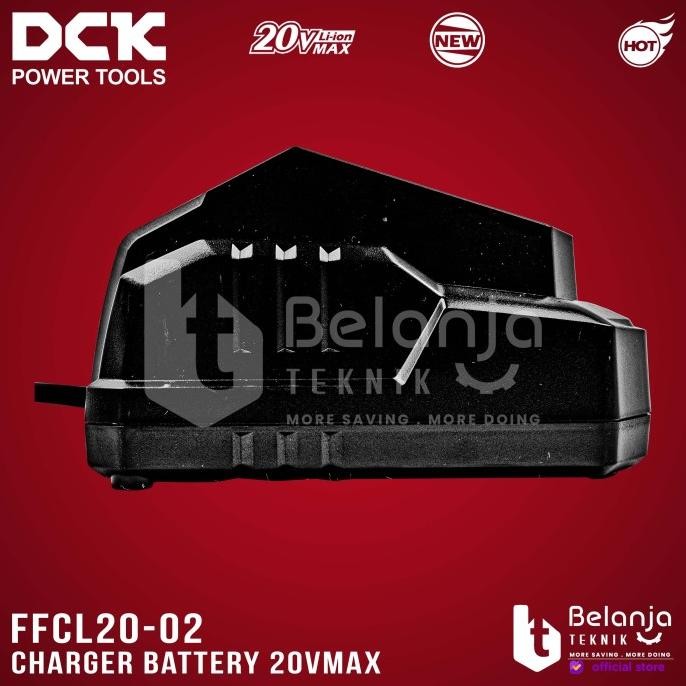Promo Dck Charger Battery Pengisi Daya Baterai Ffcl 20 Charger 20V Ffcl20-02