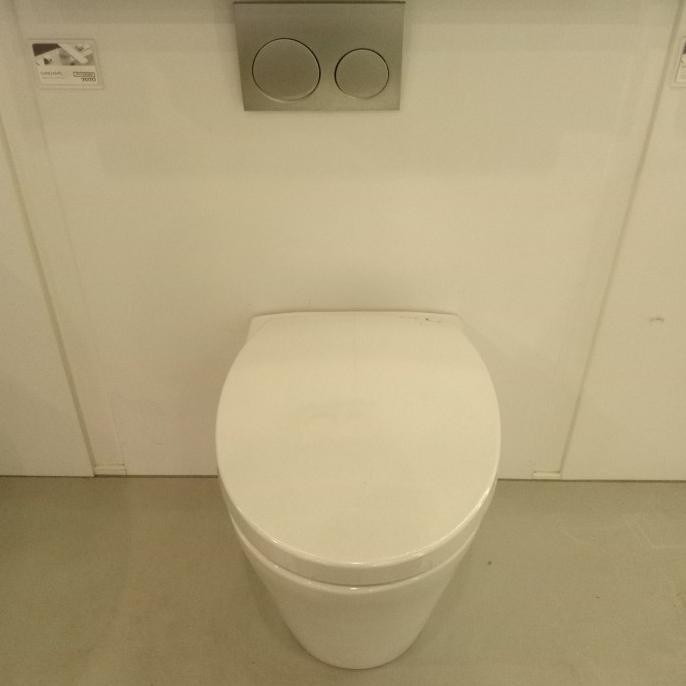 Promo Kloset Duduk Toto Cw824Npj Wall Faced Toilet