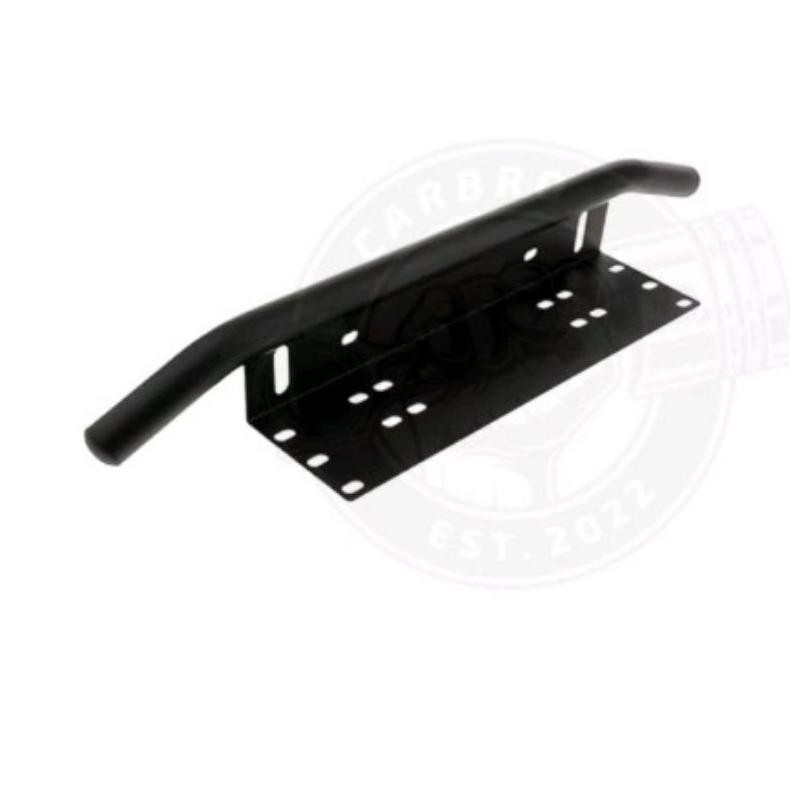 breket lampu tembak di plat mobil