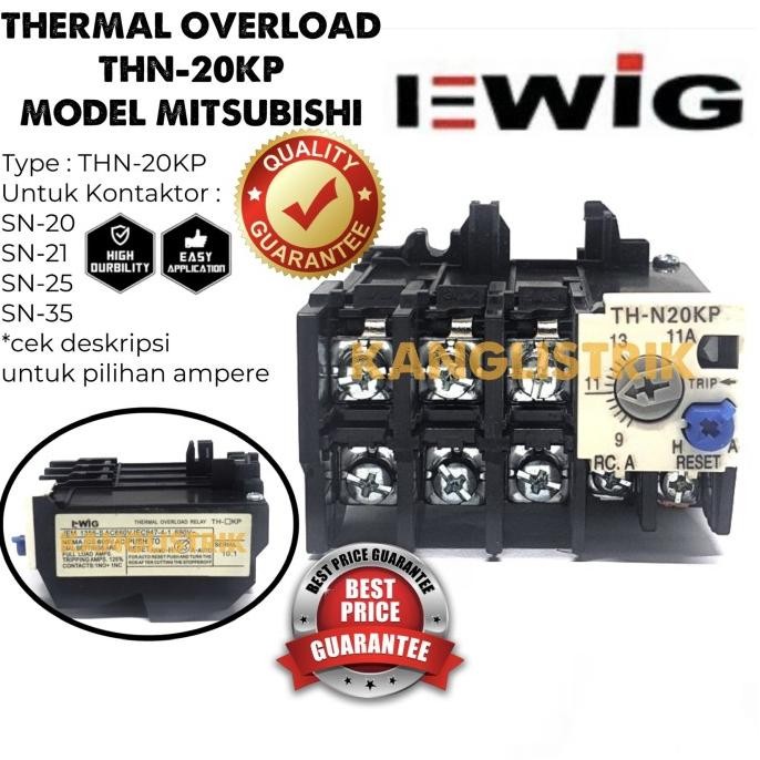 Diskon Thermal Overload Thn20Kp / Overload Thn-20Kp Ewig