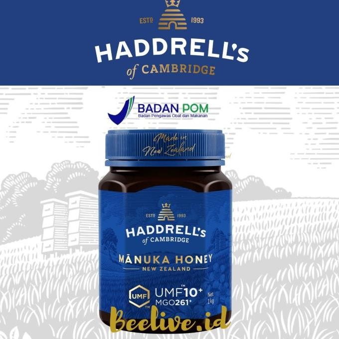 

Madu Haddrells Manuka Honey Umf 10+ Mgo 263+ 1 Kg Terbaru