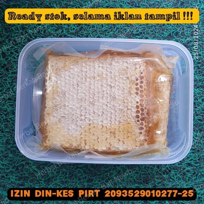 

Madu Plus Sarang 500Gr Asli Murni Apis Cerana Honeycomb Denpasar Bali Best Seller