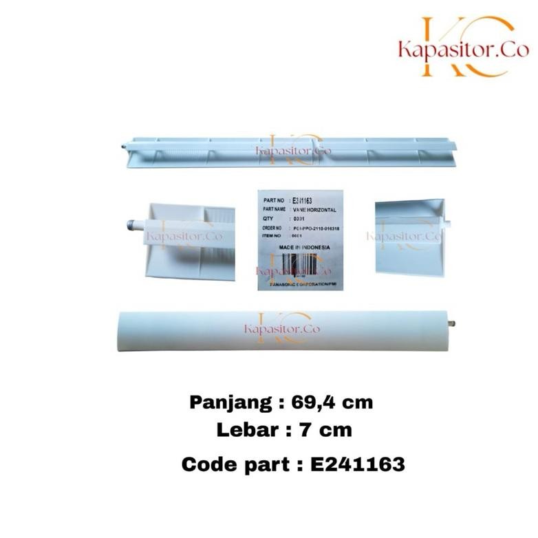 Daun swing ac panasonic 1/2 pk cs-pc5skj 1163 daun swing ac panasonic 0,5 pk cs-pc5skj daun swing ac