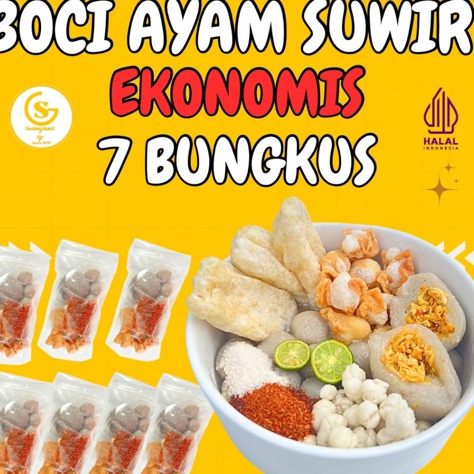 

7 Bungu Boci Ayam Uwir Peda Eono
