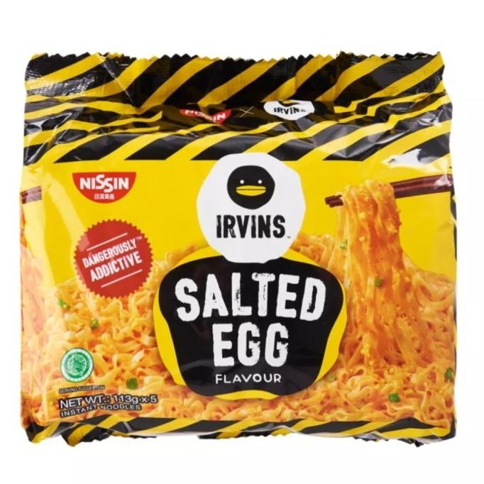

Nissin Irvins Instant Noodle - Salted Egg Flavour