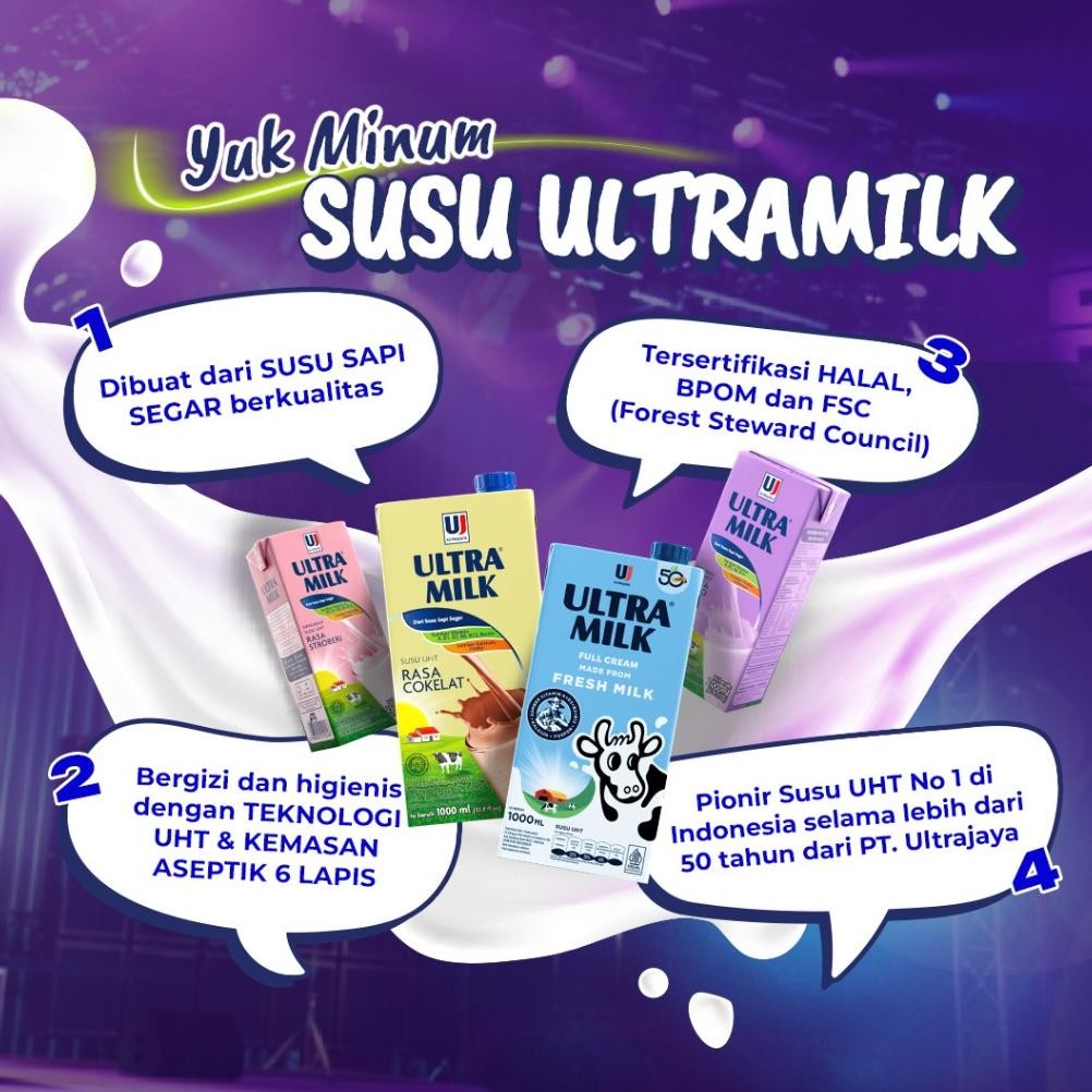 

Spesial/ Ultra Milk Full Cream 750 Ml Susu Uht Halal {Terbaru/Terlaris/Tergcor/Kekinian}