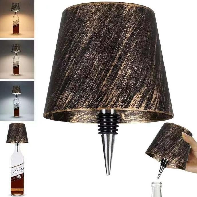 Lampu Meja Botol Wine / Lampu Hias Meja Lampu Touch Control / Lampu Meja Bentuk Botol Rgb / Lampu Hi