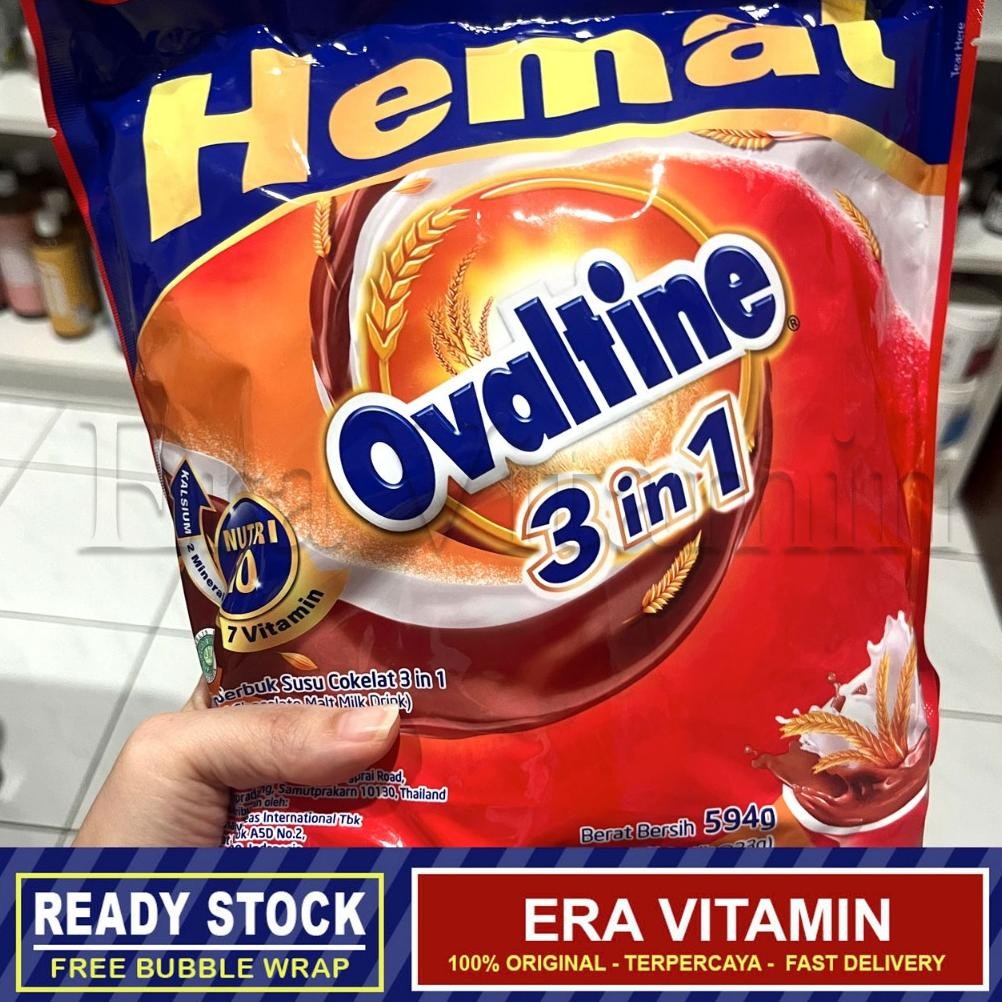 

Spesial/ Ovaltine 3 In 1 Susu Bubuk 18 Stick Iced Choco Ovaltin {Terbaru/Terlaris/Tergcor/Kekinian}