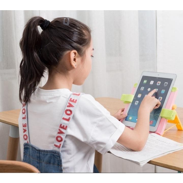 

We69 rt-4 Penyangga Buku BookStand Holder Pegangan Ipad Anak Sandaran Buku Ipad Viral Terlaris