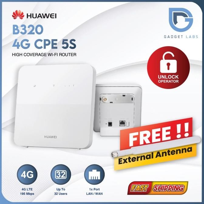 promo Huawei B320 Pengganti B312 Modem Router Wifi Unlock All Operator