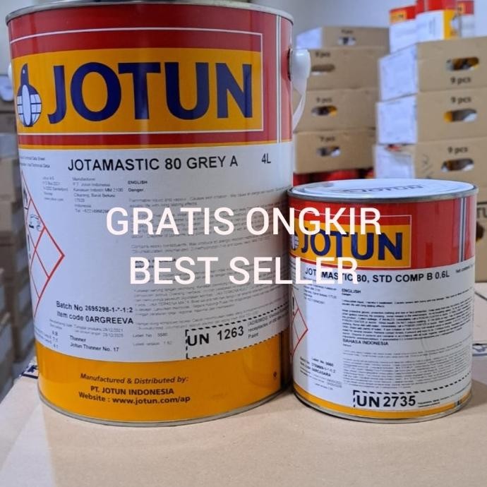Jotun Jotamastic 80 Grey / Cat Epoxy - Asli
