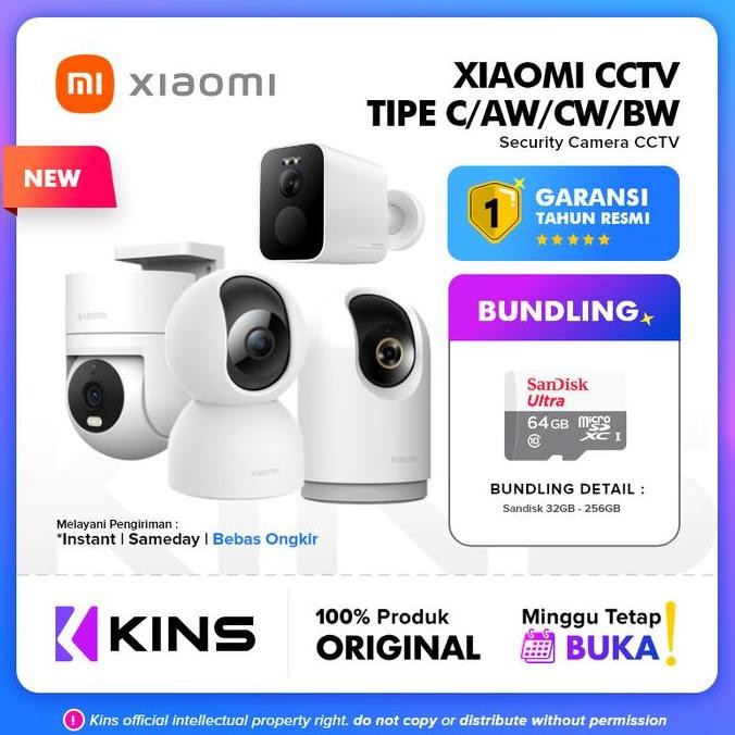 Xiaomi CCTV C200 / C300 / C400 / C500 Pro / AW200 / AW300 /CW300 / CW400 / BW300 Outdoor Indoor CCTV