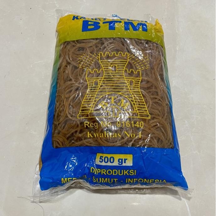 

ready !!! karet gelang btm 500 gram kuning