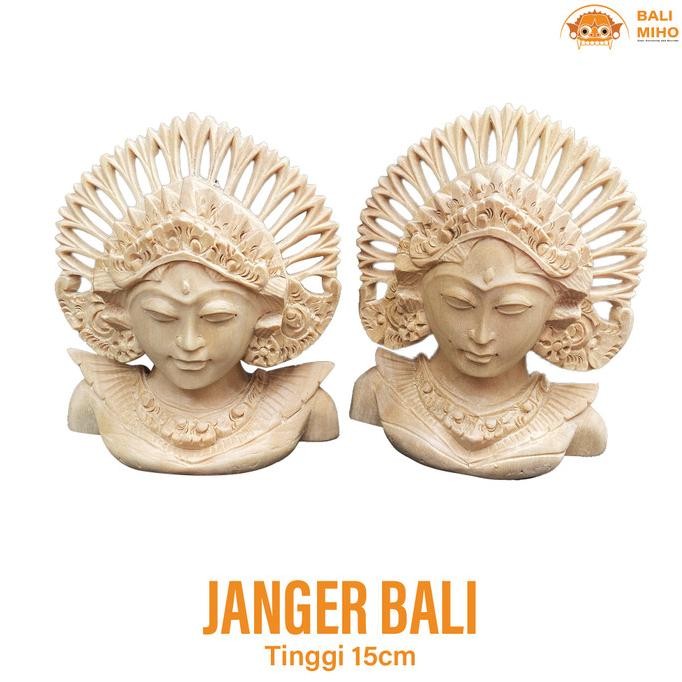 TERMURAH - PATUNG JANGER BALI/PATUNG JANGER KAYU/PATUNG KAYU BALI/DEKORASI BALI