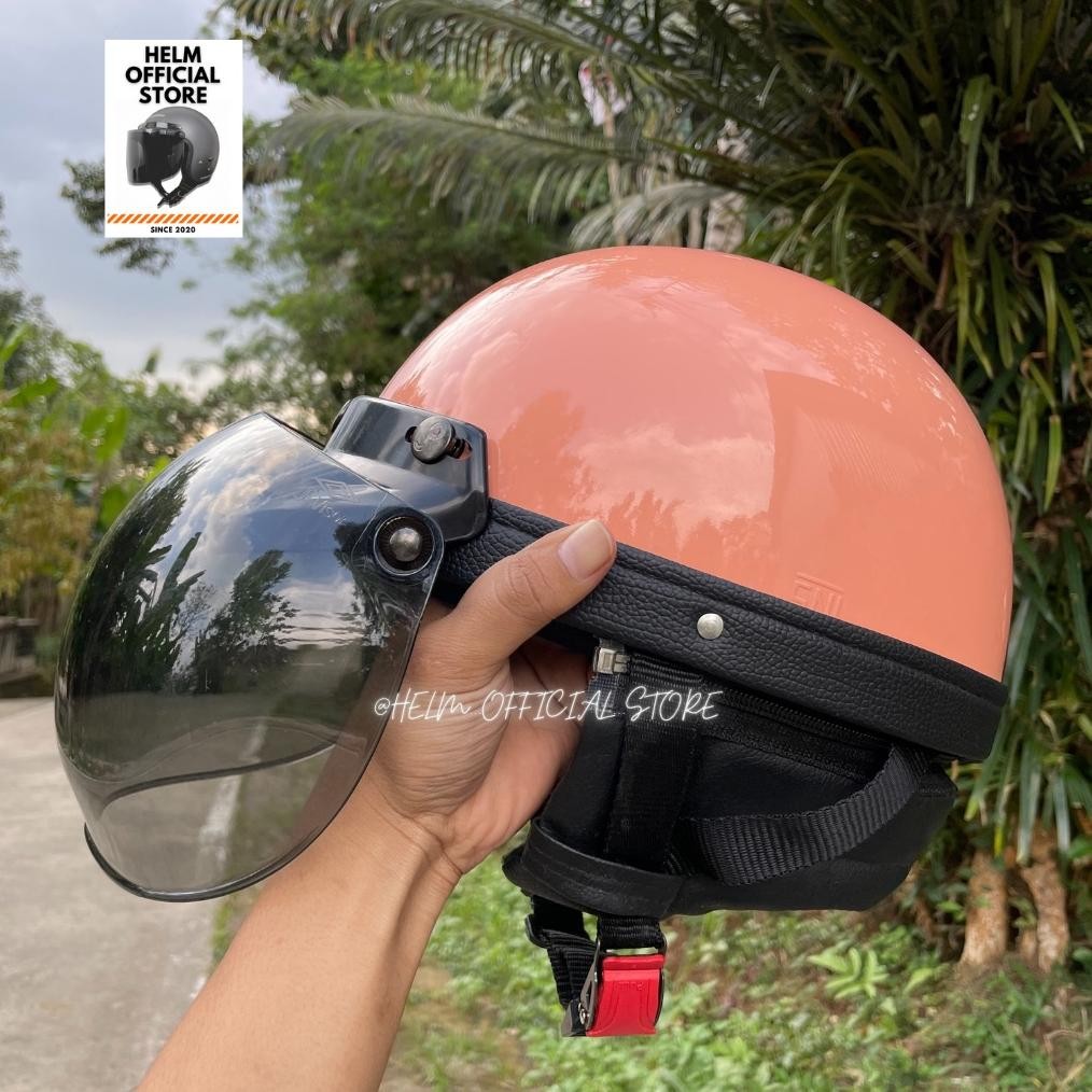 helm chips bogo retro vespa polos dewasa SNI