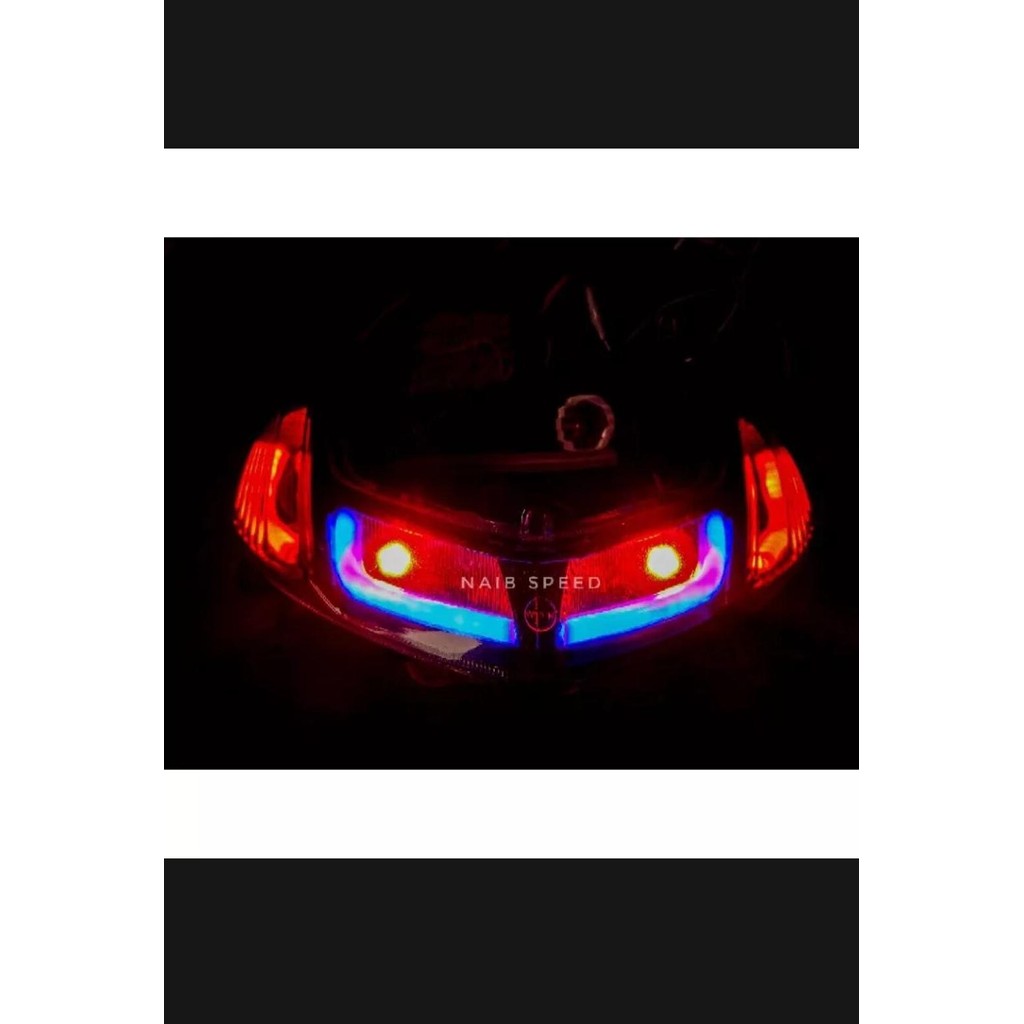 lampu sein sen depan yamaha mio smile karbu model custom alis lazy LED audy mata elang