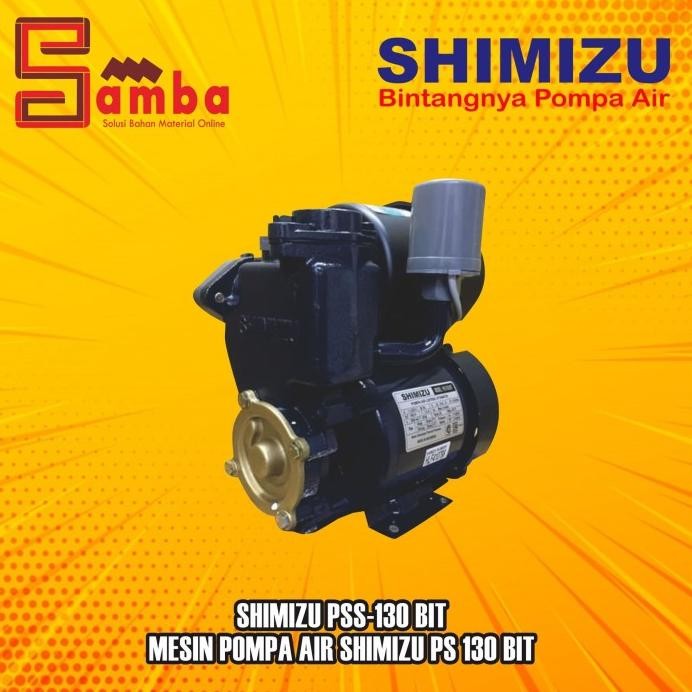 Terlaris Shimizu Pss-130 Bit / Mesin Pompa Air Shimizu Ps 130 Bit