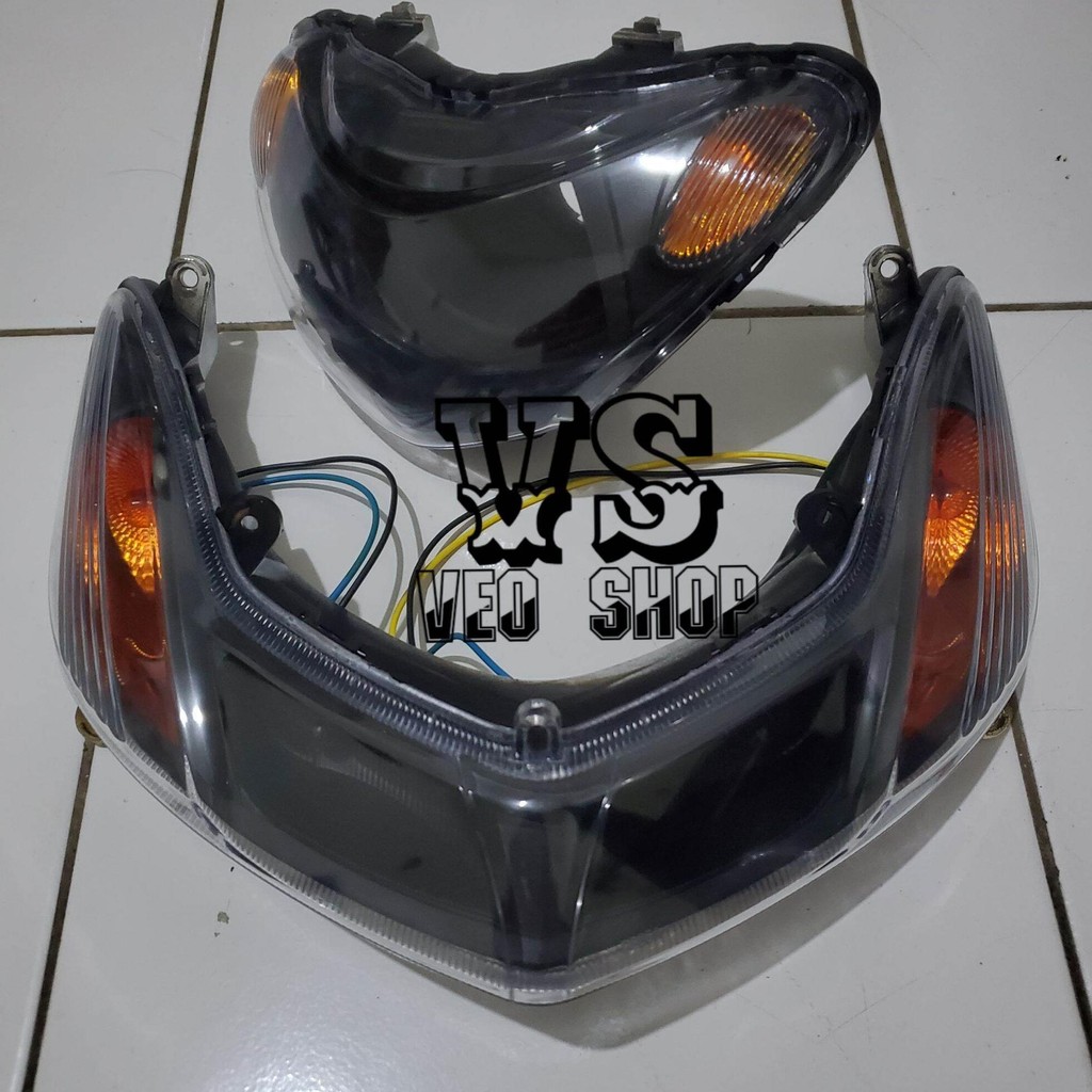 TERBARU COSTUM MIO SMILE REFLEKTOR LAMPU DEPAN MIO SMILE CUSTOM PLUS SEN SEIN MIO SMILE CUSTOM