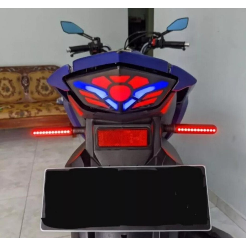 Lampu stop Vixion new variasi vixion [3in1 lampstop. rem. sen vixion new