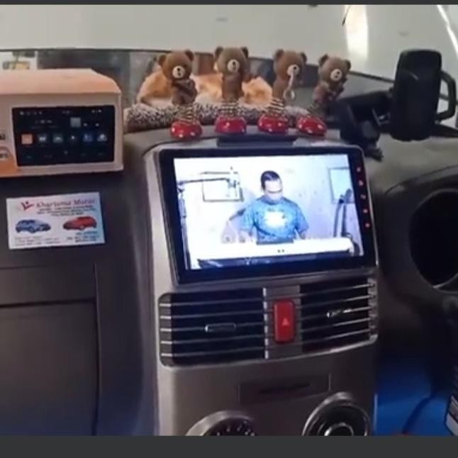 New head unit tv mobil android Rush dan Terios 9inch ram 2/32 free kamera