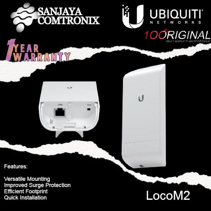 promo Ubiquiti LocoM2 /Loco M2 NanoStation LocoM Outdoor airMAX CPE