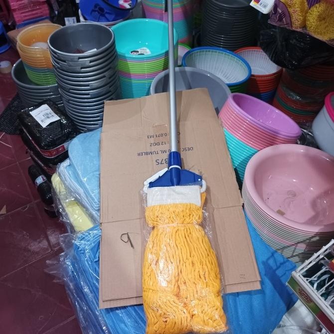 Pel Jepit Cleantex Gagang Panjang 1,5M Alumunium