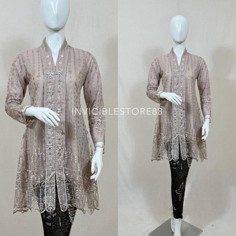 Kebaya / Kebaya Modern / Tilee / Tunik Brokat / Kebaya Modern Brukat / Kebaya Tunik Brukat / Tunik B