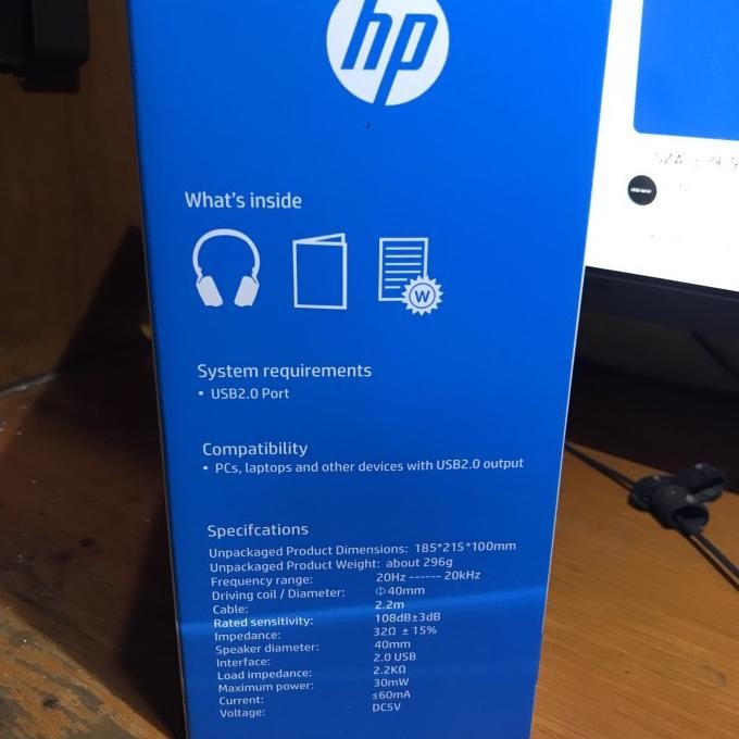 HP Gaming Headset H220GS Original
