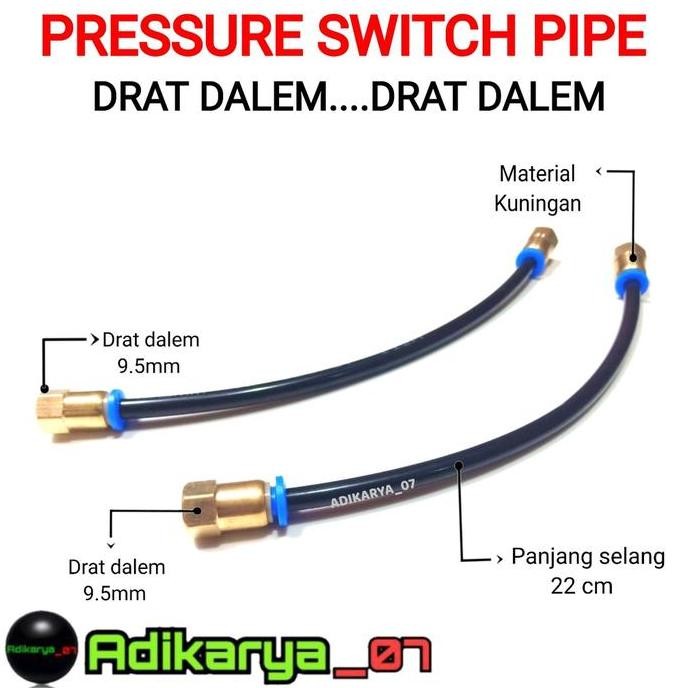 Pressure switch pipe selang pipa otomatis kompresor listrik check valve kompresor listrik portable D