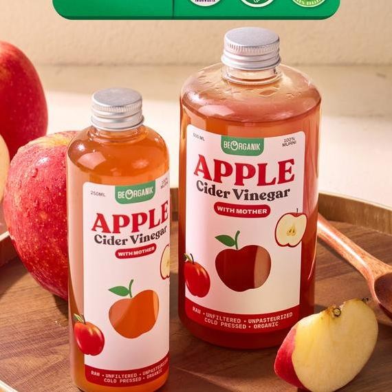 

Beorgani Cider Vinegar Cua Apel Organi With The Mother