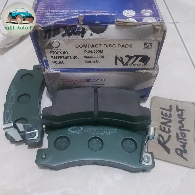 Brake pad kampas rem Belakang Toyota corona Absolute ST191 COMPACT ..