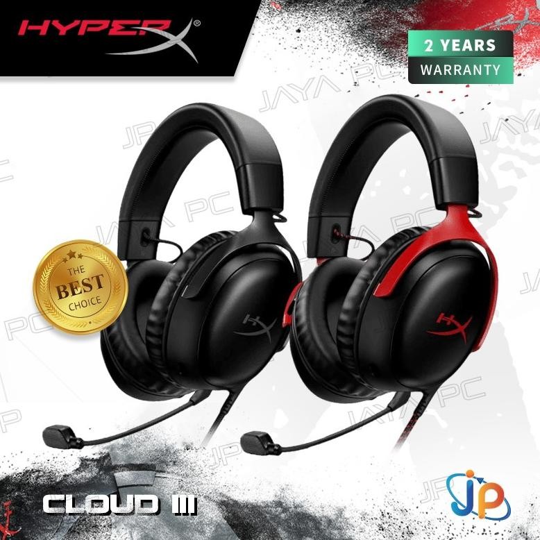 Headphone Gaming HyperX Cloud III - Headset Hyper X