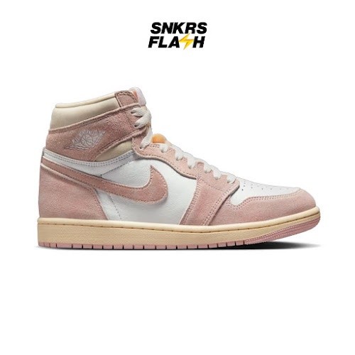 AIR JORDAN  1 Retro High Og Washed Pink Sepatu Sneakers Wanita - FD2596600 - Size 41