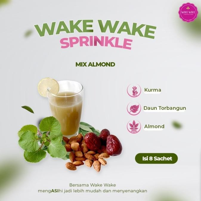 

Spesial Promo/ Wake Wake Sprinkle Almond Dates [Terlaris/Terbaru/Recommended]