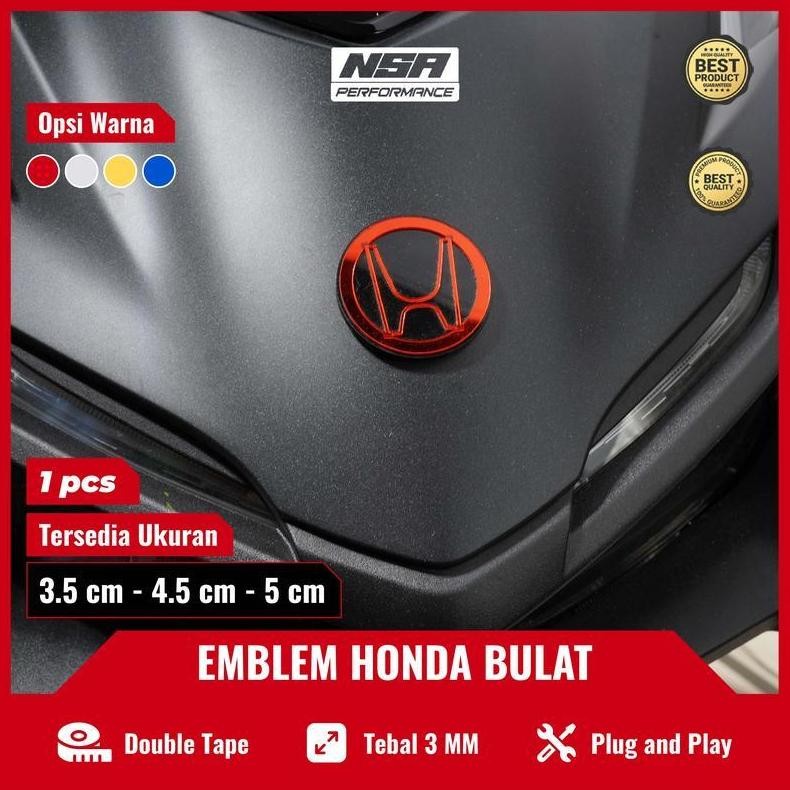 NSA Emblem HONDA BULAT logo H Bulat Motor HONDA BEAT VARIO