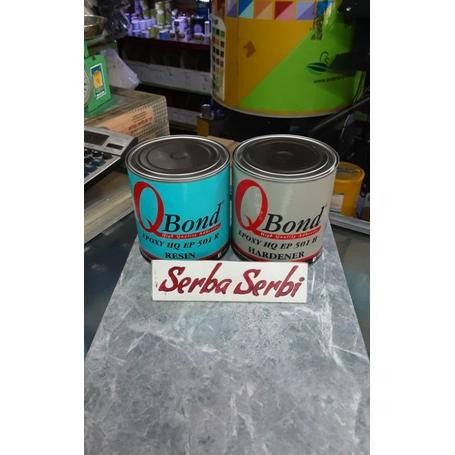 {700+700GR (BESAR) RESIN HARDENER QBOND}Lem epoxy hq ep 501