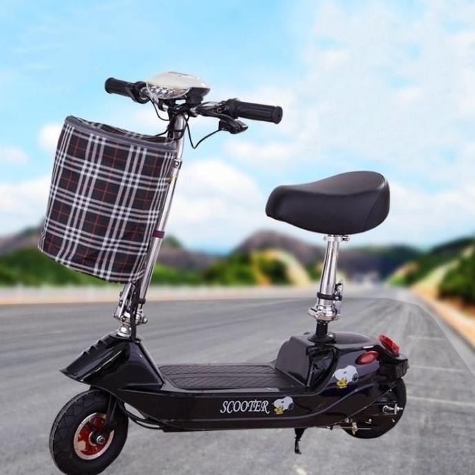 Scooter Sepeda Listrik Sepeda Listrik Lipat Portable