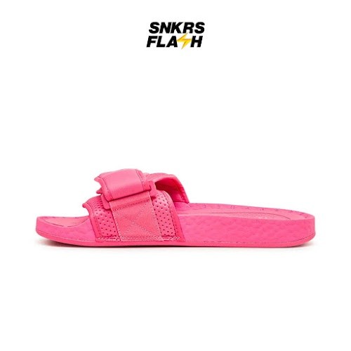 ADIDAS Slides X Pharrell Pink Sandal Wanita - FV7289 - Size 40.7