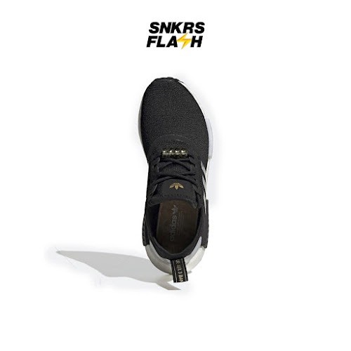 ADIDAS Nmd R1 Black Sepatu Sneakers Wanita - GY9574 - Size 36.7